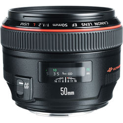 Canon EF 50mm f/1.2 L USM - alternate view
