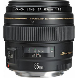 Canon EF 85mm f/1.8 USM Lens - alternate view