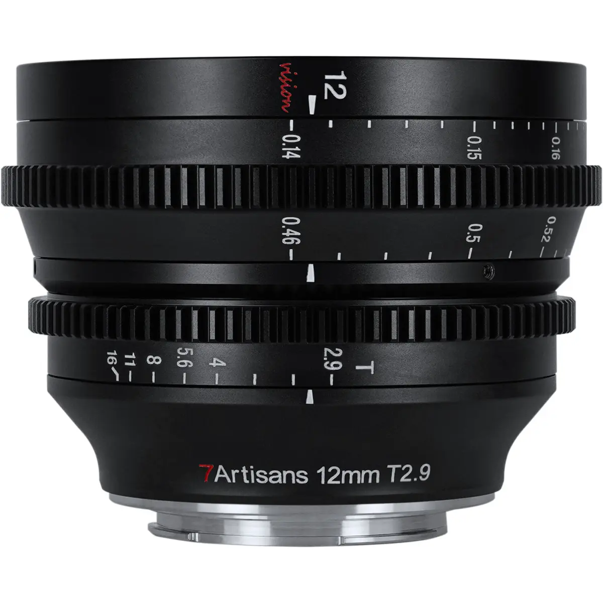 7Artisans 12mm T2.9 Vision Cine Lens (Canon RF)
