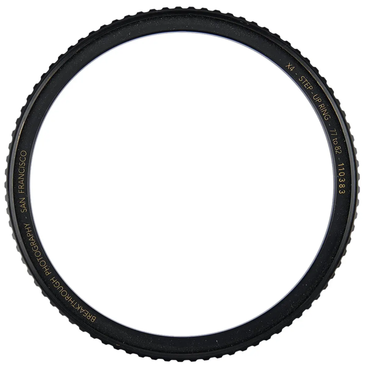 Breakthrough Photography X4 Brass Step-Up Ring (77mm to 82mm)