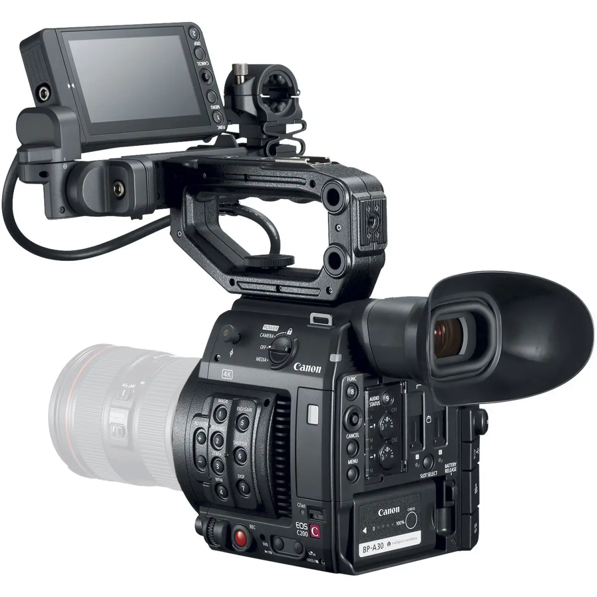 Canon EOS C200 Cinema Camera (EF Mount) alternate view