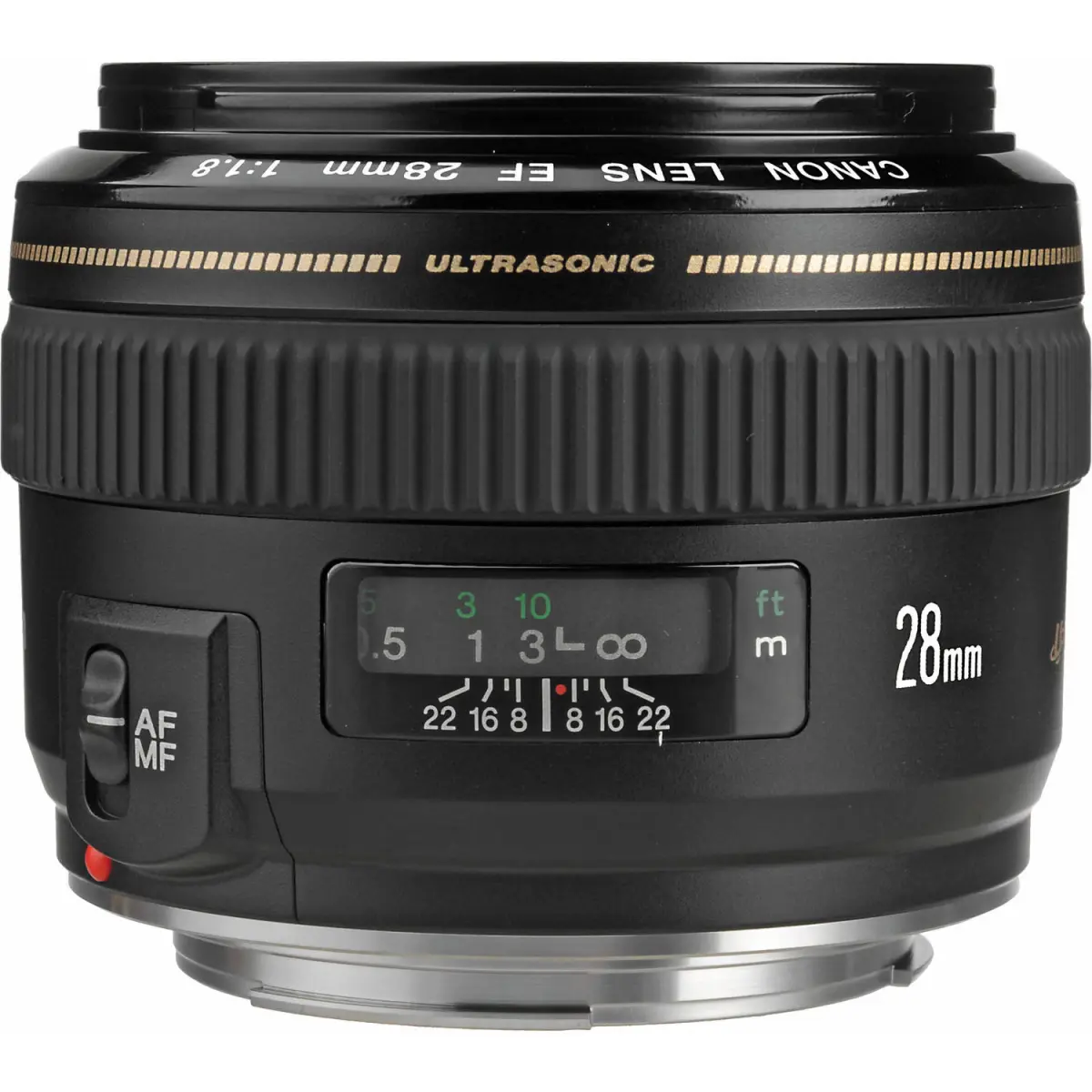 Canon EF 28mm f/1.8 USM Lens alternate view