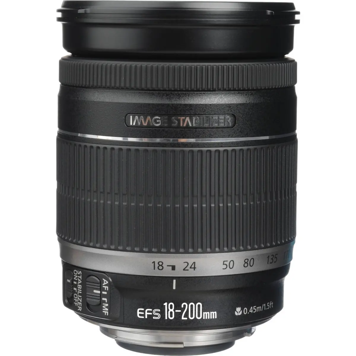 Canon EF-S 18-200mm f/3.5-5.6 IS Lens alternate view