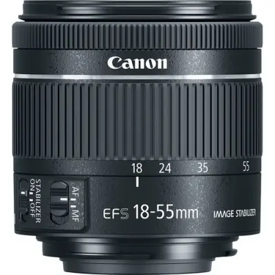 Canon EF-S 18-55mm f/4-5.6 IS STM Lens alternate view