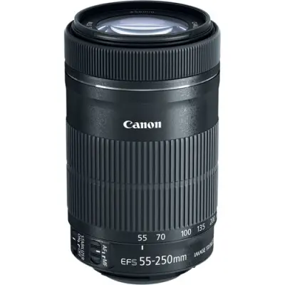 Canon EF-S 55-250mm f/4-5.6 IS STM Lens alternate view
