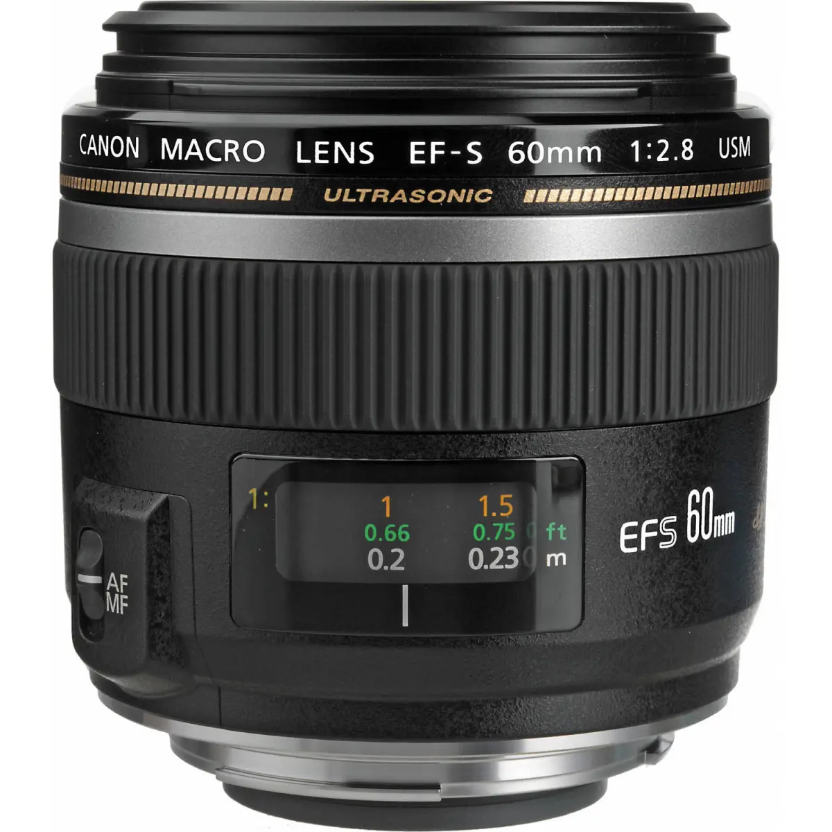 Canon EF-S 60mm f/2.8 Macro USM Lens alternate view