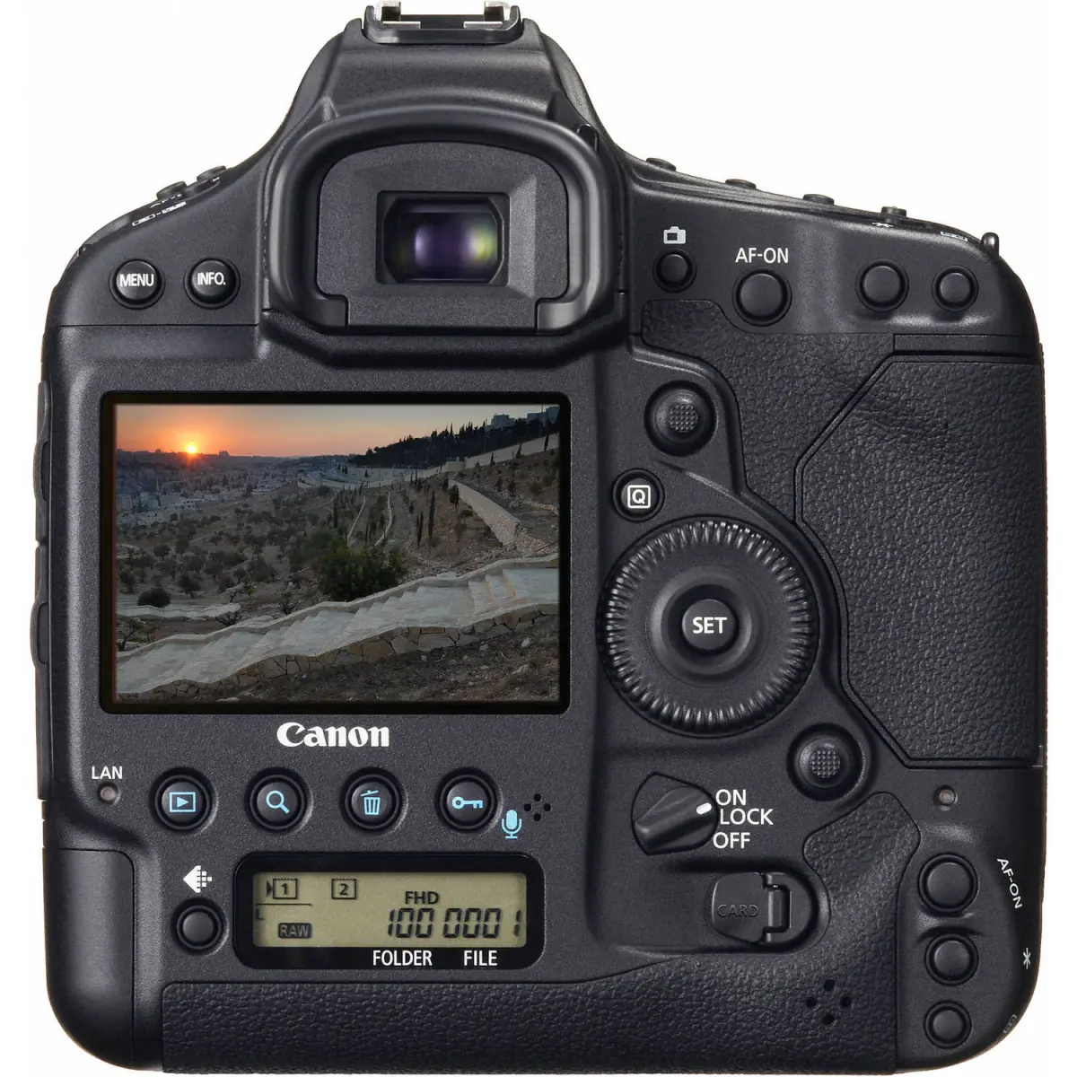 Canon EOS-1D X DSLR Camera alternate view