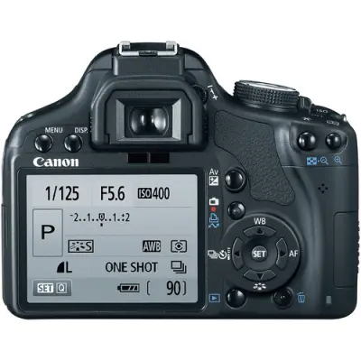 Canon EOS Rebel T1i DSLR Camera alternate view