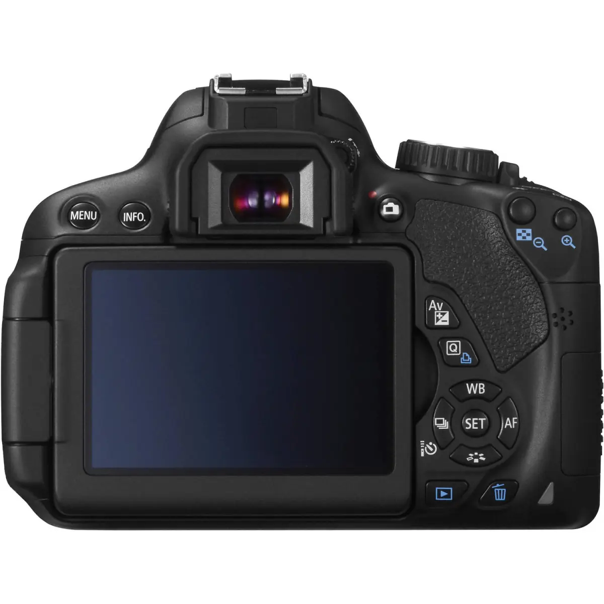 Canon EOS Rebel T4i DSLR Camera alternate view