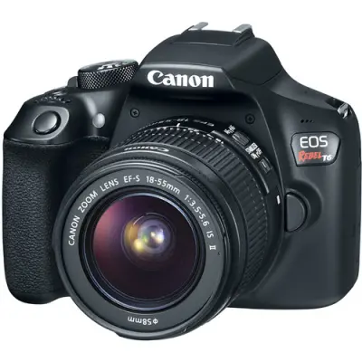 Canon EOS Rebel T6 DSLR Camera alternate view
