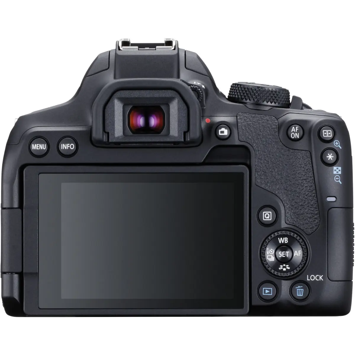 Canon EOS Rebel T8i DSLR Camera alternate view
