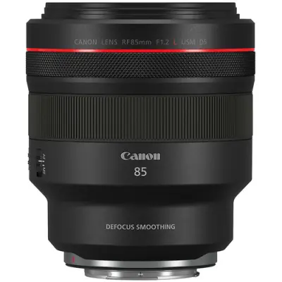 Canon RF 85mm f/1.2 L USM DS Lens alternate view