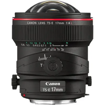 Canon TS-E 17mm f/4L Tilt-Shift Lens alternate view