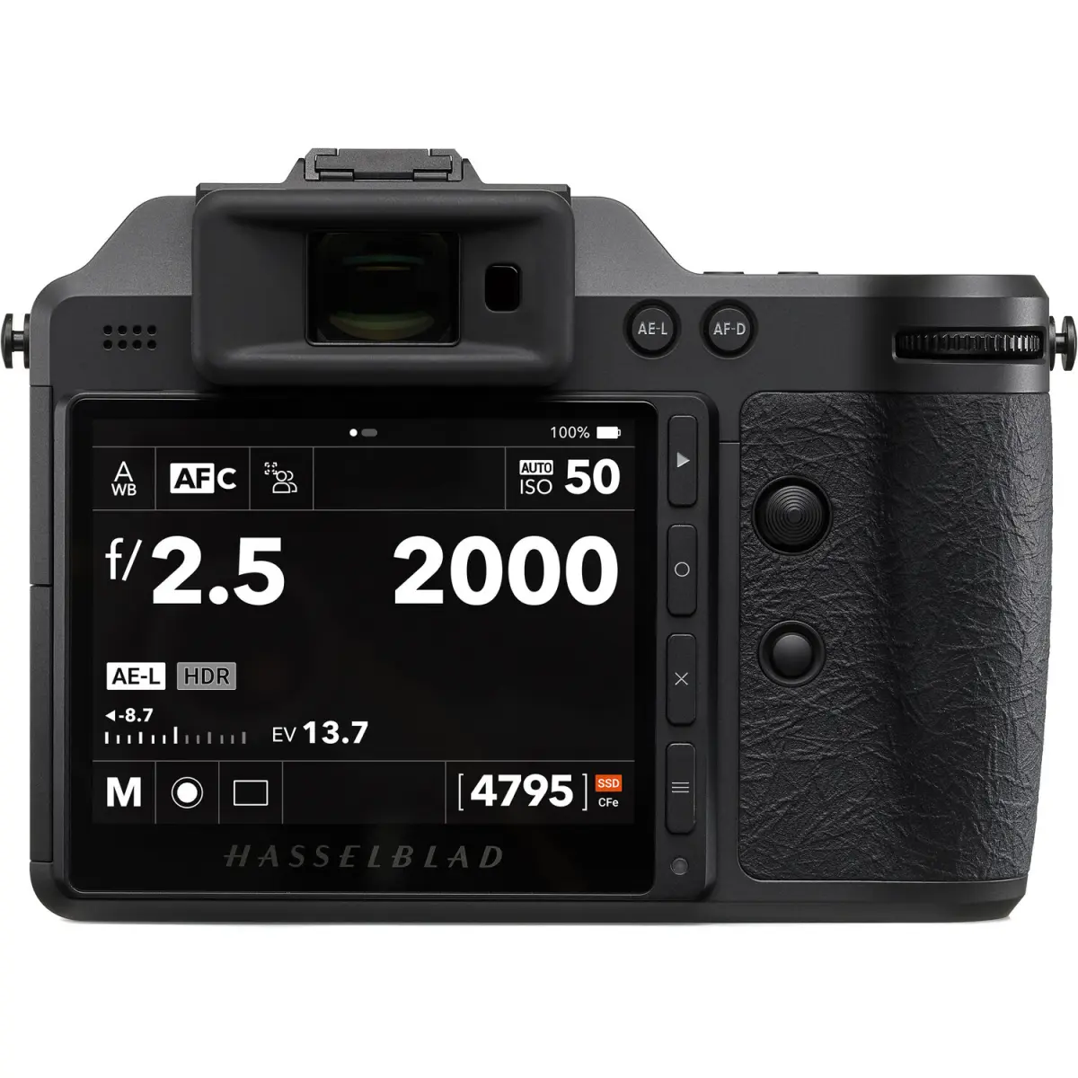 Hasselblad X2D II 100C Medium Format Mirrorless Camera alternate view