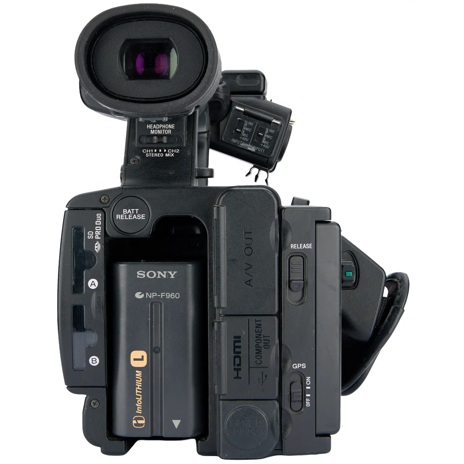 Sony HXR-NX5U NXCAM Professional Camcorder 6