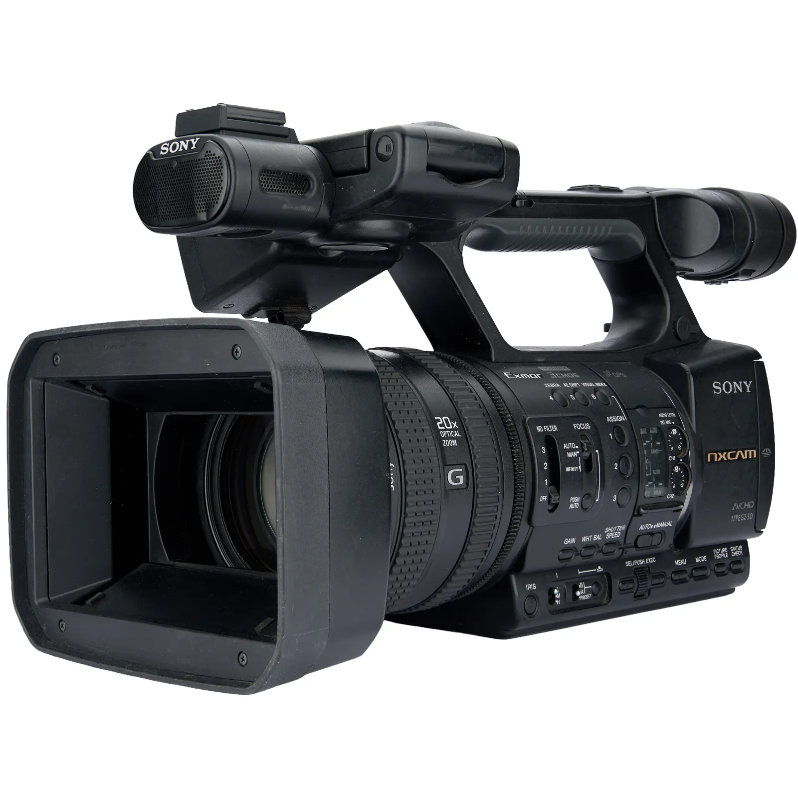 Sony HXR-NX5U NXCAM Professional Camcorder 10