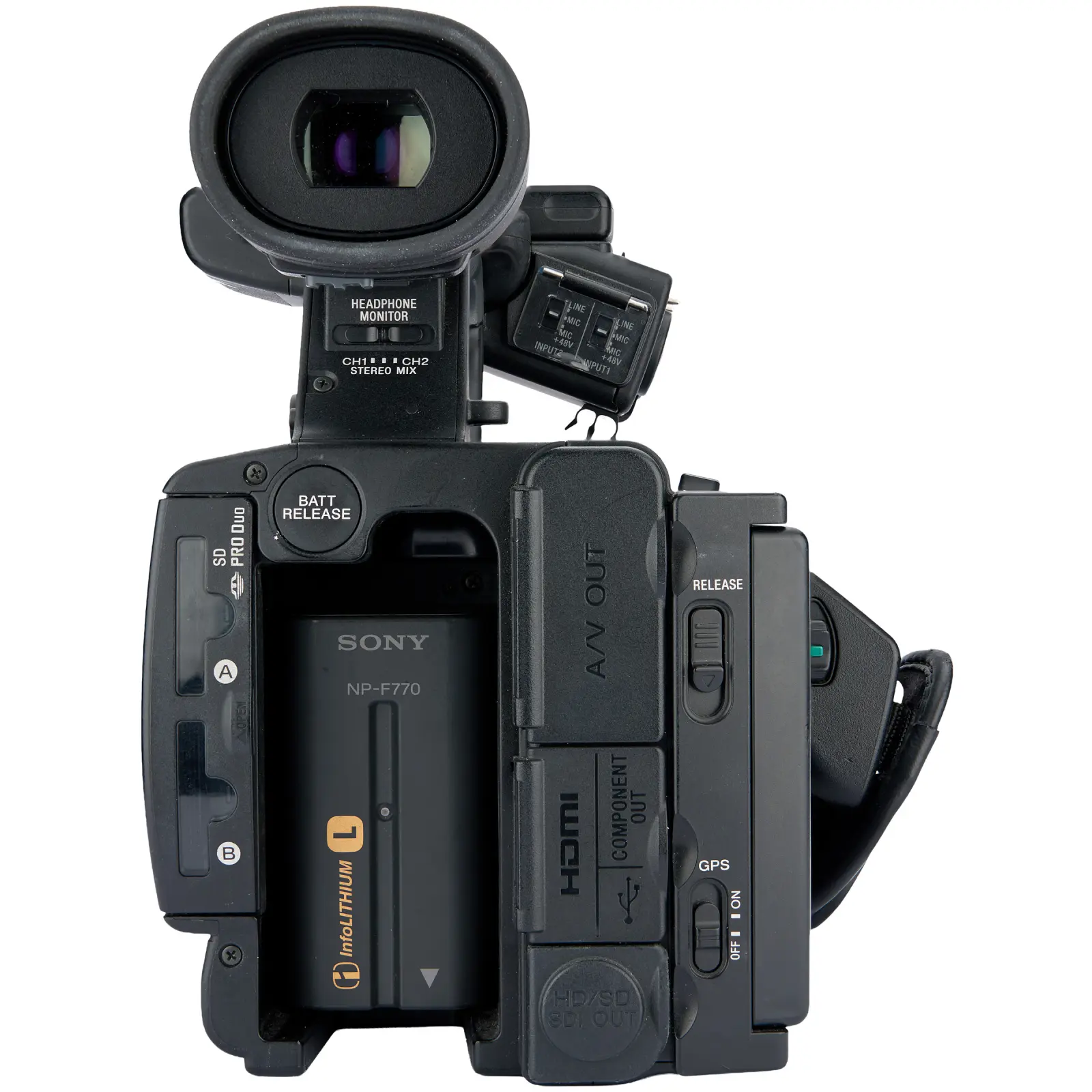 Sony HXR-NX5U NXCAM Professional Camcorder 4