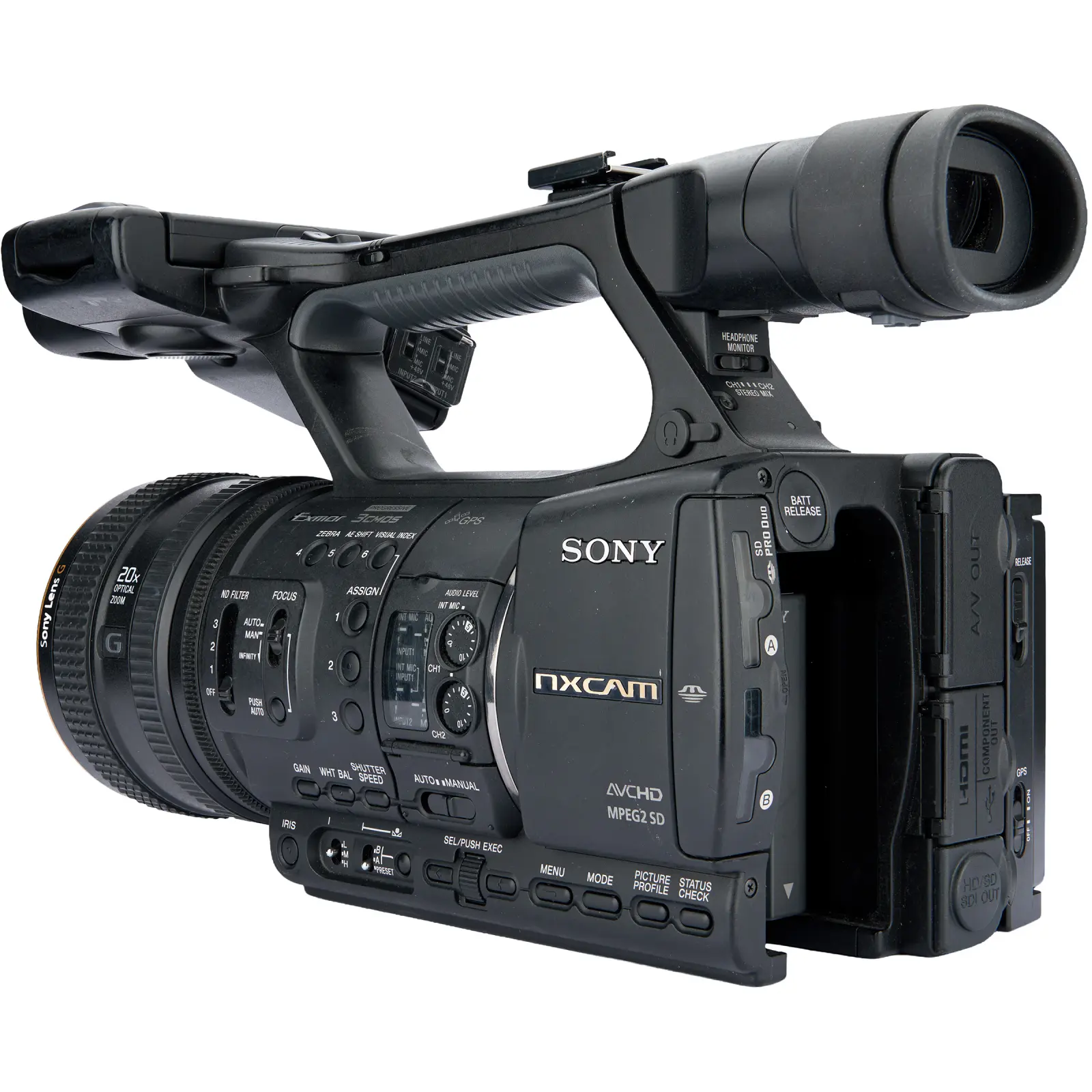 Sony HXR-NX5U NXCAM Professional Camcorder 5
