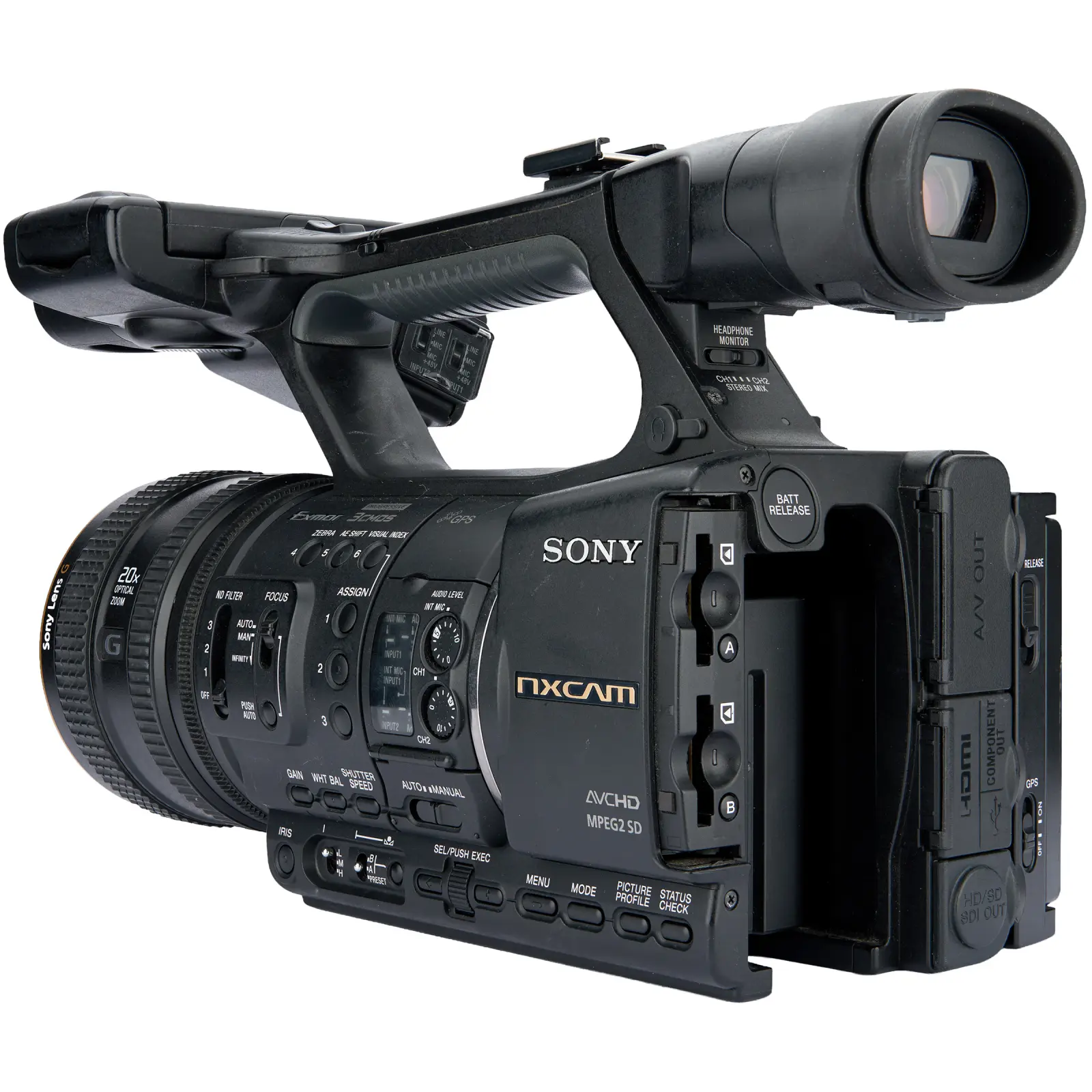 Sony HXR-NX5U NXCAM Professional Camcorder 5