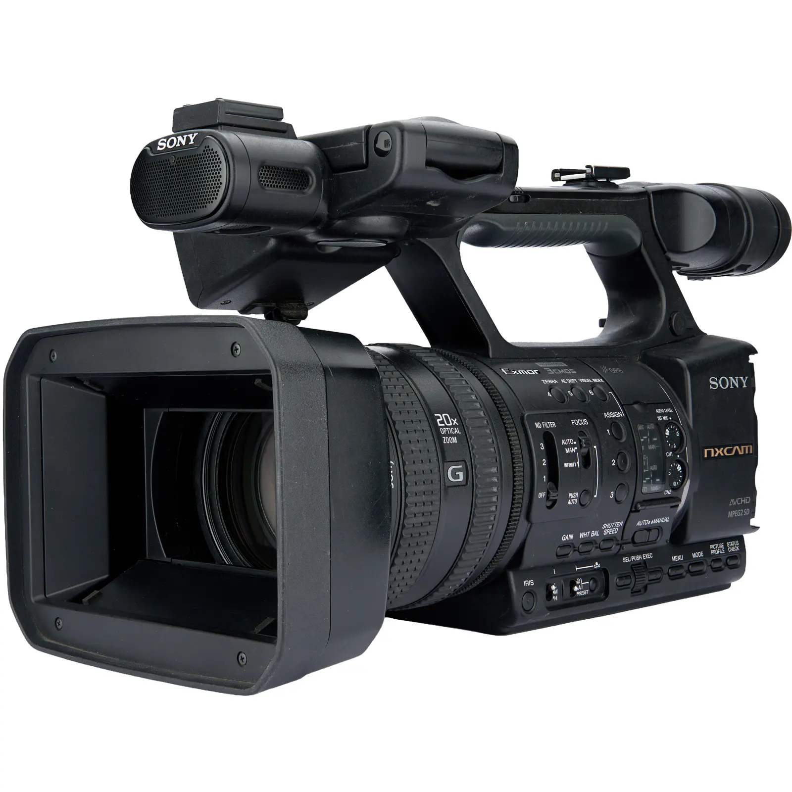 Sony HXR-NX5U NXCAM Professional Camcorder 9
