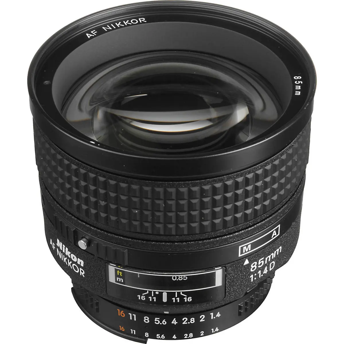 Nikon AF Nikkor 85mm f/1.4D IF Lens alternate view