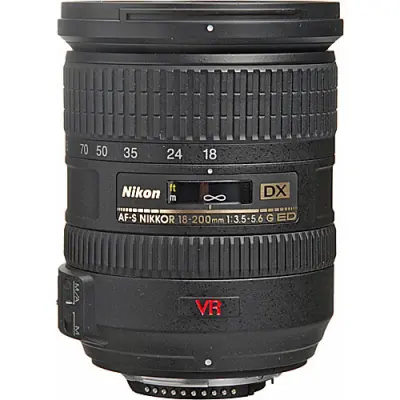 Nikon AF-S DX Nikkor 18-200mm f/3.5-5.6G IF-ED VR Lens alternate view