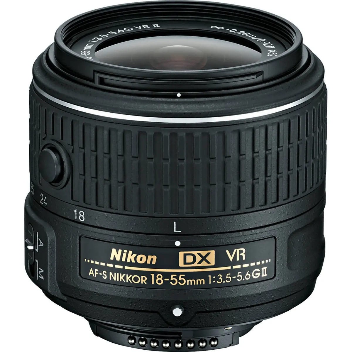 Nikon AF-S DX Nikkor 18-55mm f/3.5-5.6G VR II Lens