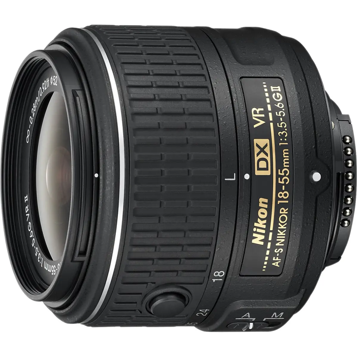 Nikon AF-S DX Nikkor 18-55mm f/3.5-5.6G VR II Lens alternate view