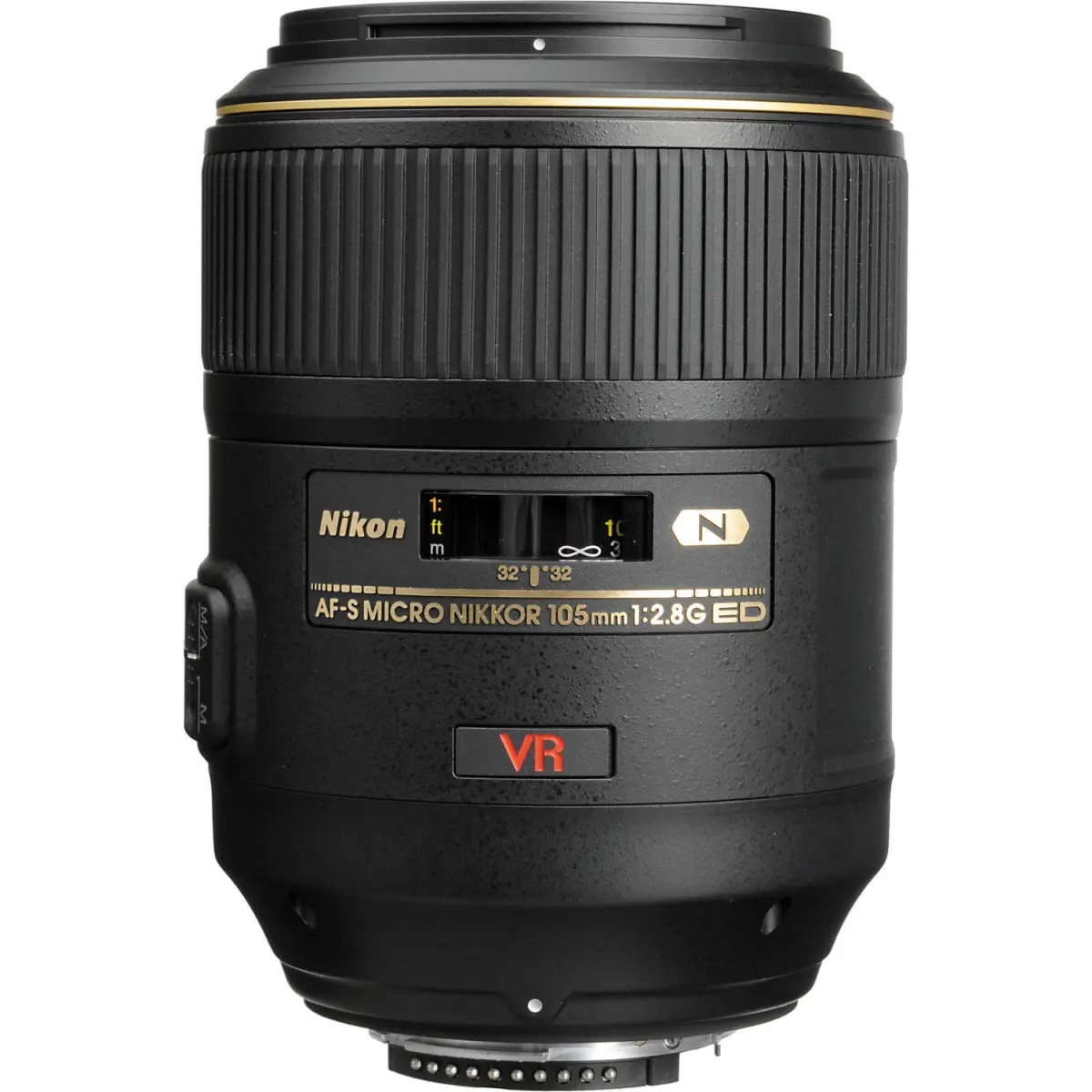 Nikon AF-S VR Micro-NIKKOR 105mm f/2.8G IF-ED Lens alternate view