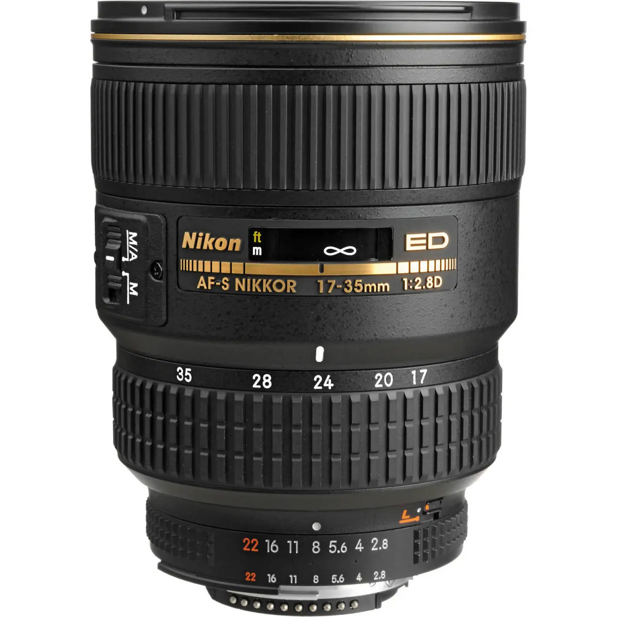 Nikon AF-S Zoom-Nikkor 17-35mm f/2.8D IF-ED Lens alternate view