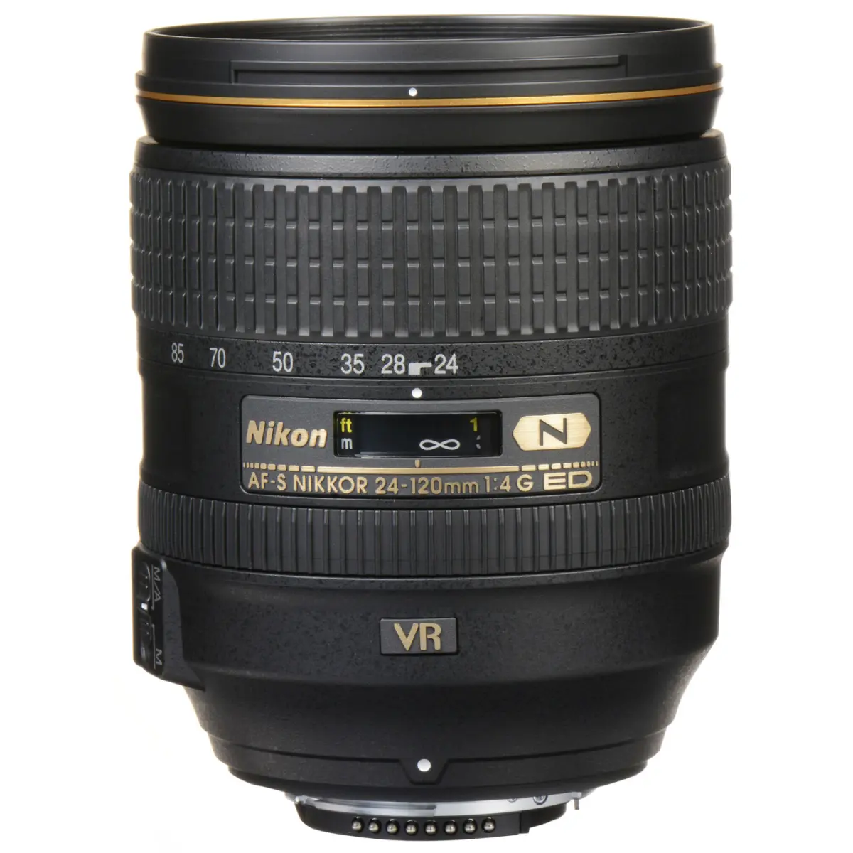 Nikon AF-S NIKKOR 24-120mm f/4G ED VR Lens alternate view
