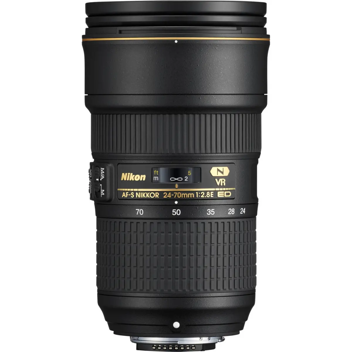 Nikon AF-S Nikkor 24-70mm f/2.8E ED VR Lens alternate view