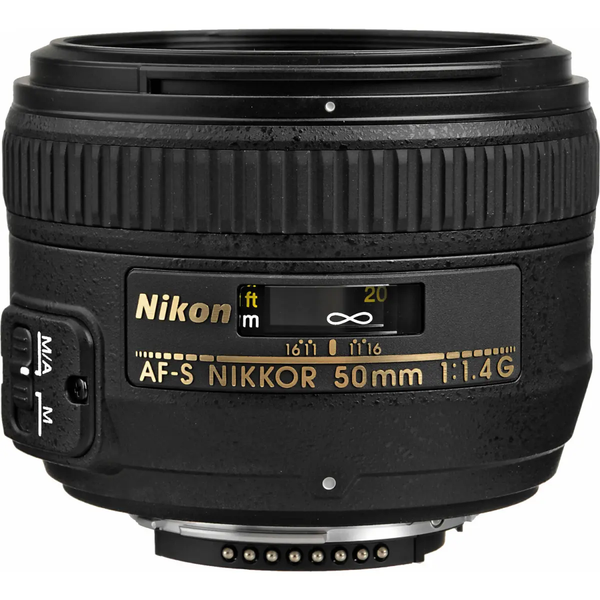 Nikon AF-S NIKKOR 50mm f/1.4G Lens alternate view