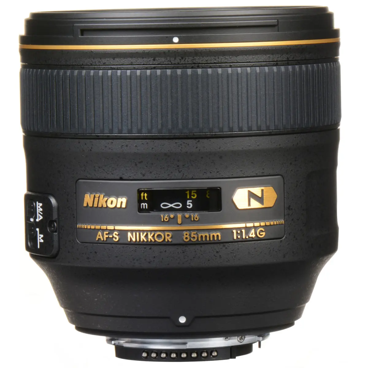 Nikon AF-S NIKKOR 85mm f/1.4G Lens alternate view