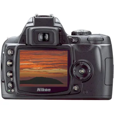 Nikon D40X alternate view