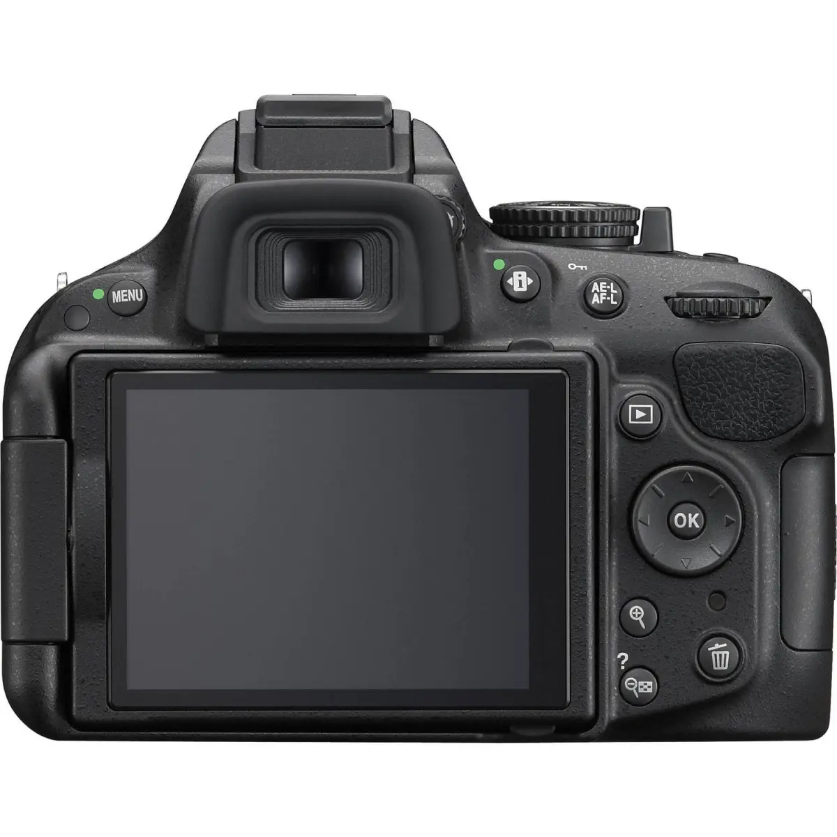 Nikon D5200 DSLR Camera alternate view