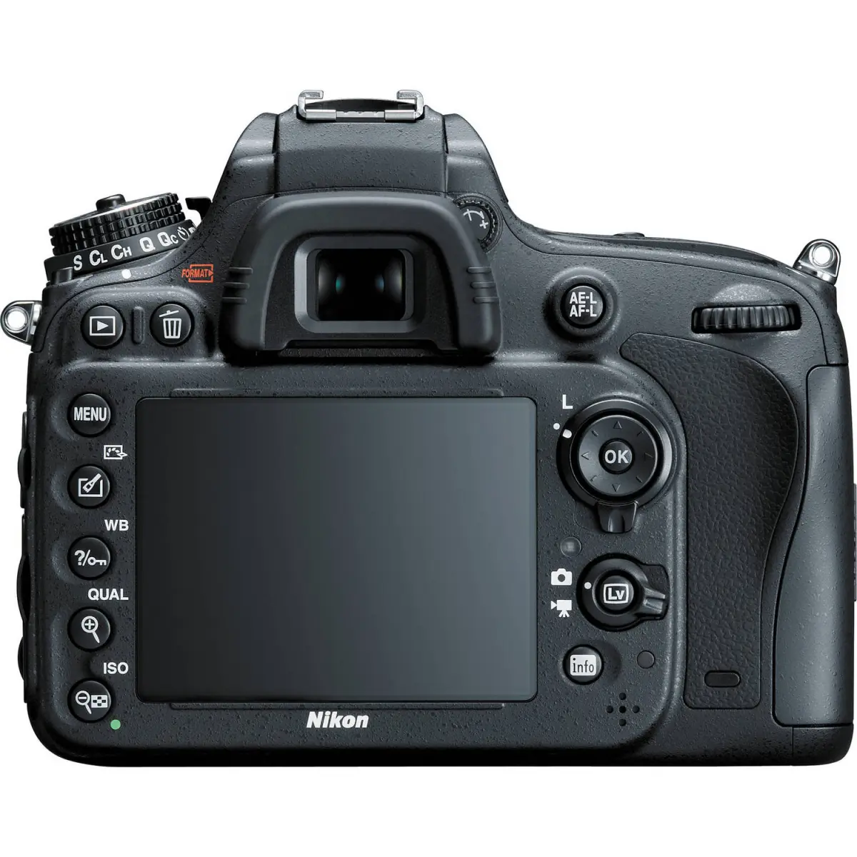 Nikon D610 DSLR Camera alternate view