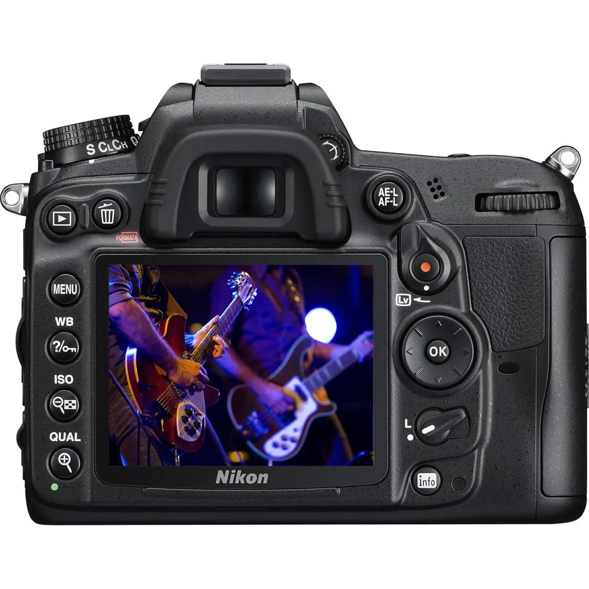 Nikon D7000 DSLR Camera alternate view
