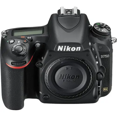 Nikon D750 DSLR Camera alternate view