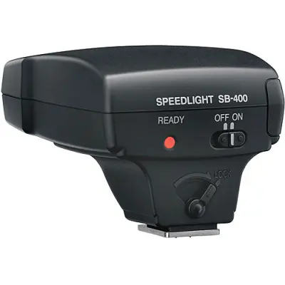 Nikon SB-400 Speedlight alternate view