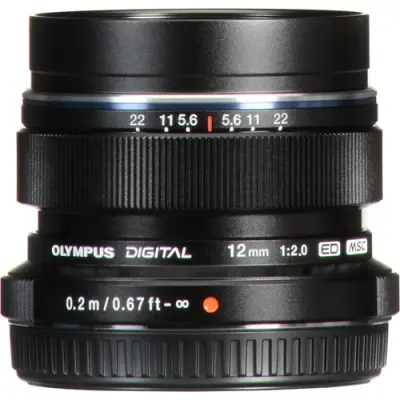 Olympus M.Zuiko Digital ED 12mm f/2 Lens alternate view