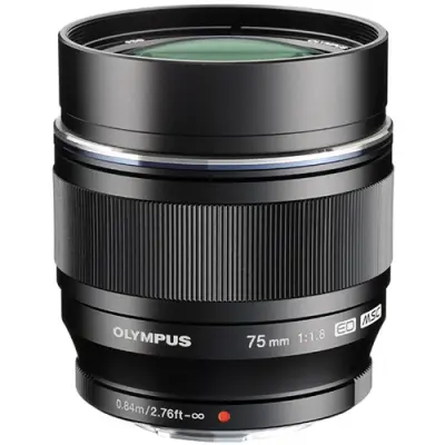 Olympus M.Zuiko Digital ED 75mm f/1.8 Lens alternate view
