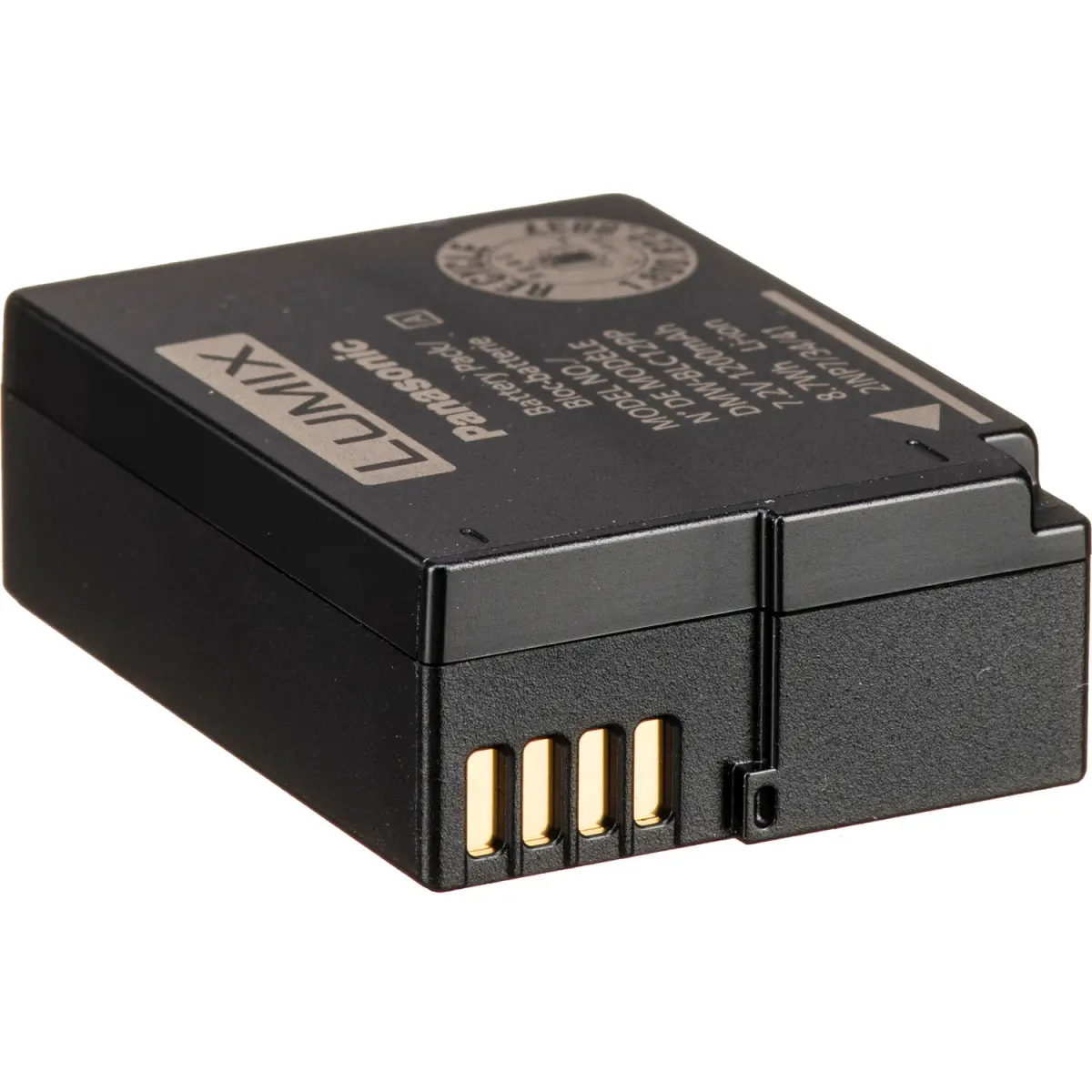 Panasonic DMW-BLC12 Rechargeable Lithium-Ion Battery (7.2V, 1200mAh) alternate view