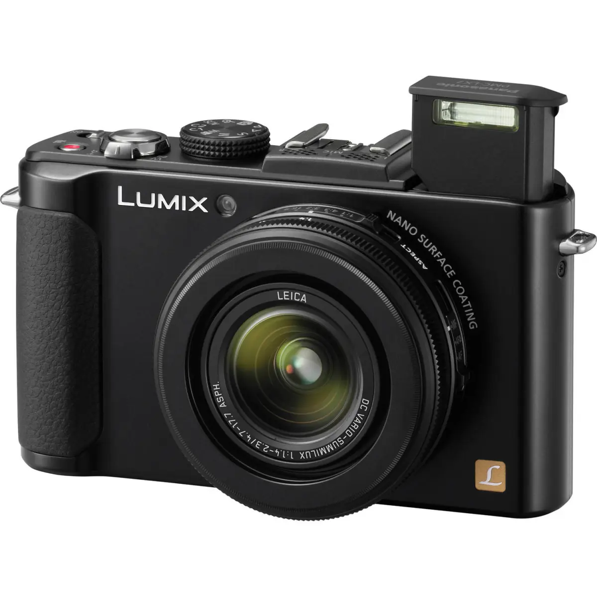 Panasonic Lumix DMC-LX7 Digital Camera alternate view
