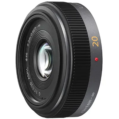 Panasonic Lumix G 20mm f/1.7 ASPH Lens alternate view