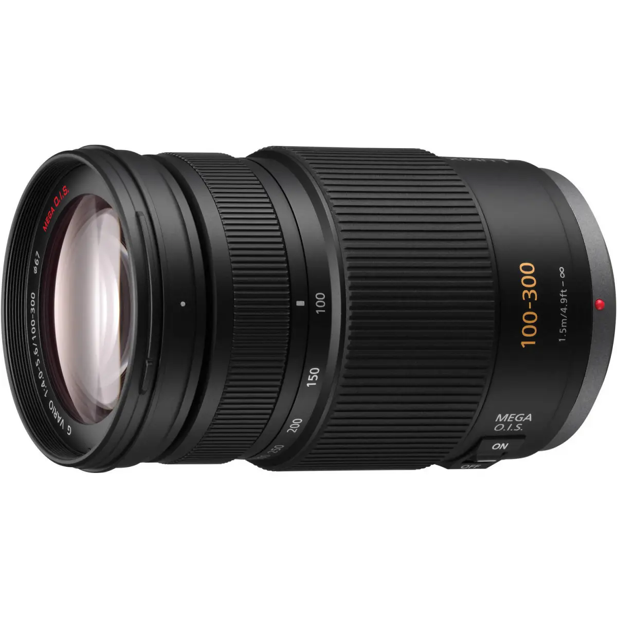 Panasonic Lumix G Vario 100-300mm f/4-5.6 Mega O.I.S. Lens alternate view