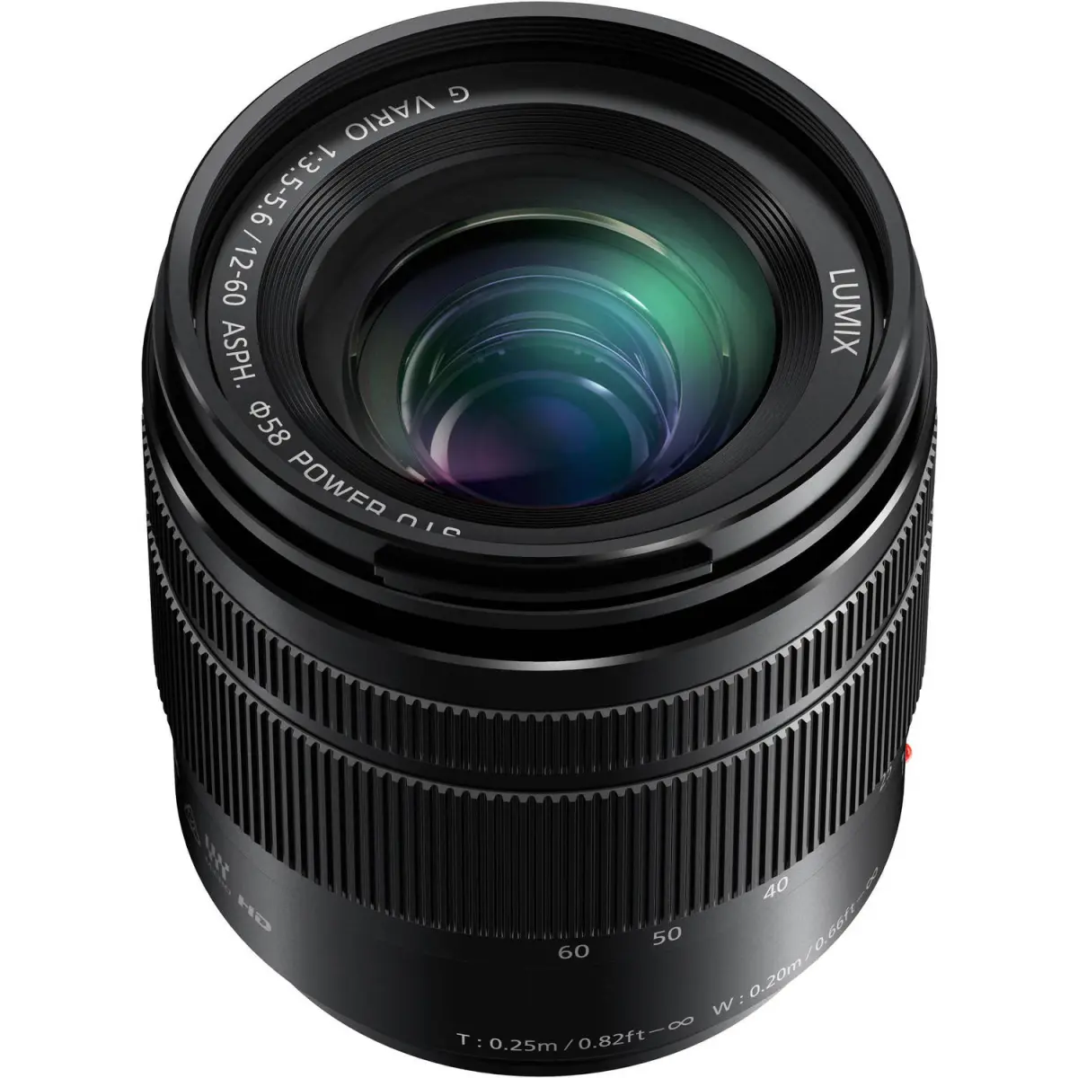 Panasonic Lumix G Vario 12-60mm f/3.5-5.6 ASPH. Power O.I.S. Lens alternate view