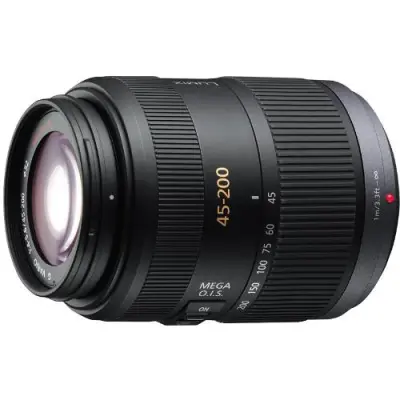 Panasonic Lumix G Vario 45-200mm f/4-5.6 Mega O.I.S. Lens alternate view
