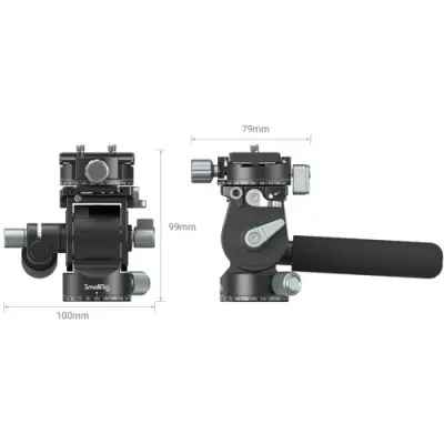 SmallRig Lightweight Fluid Video Head 3457B alternate view