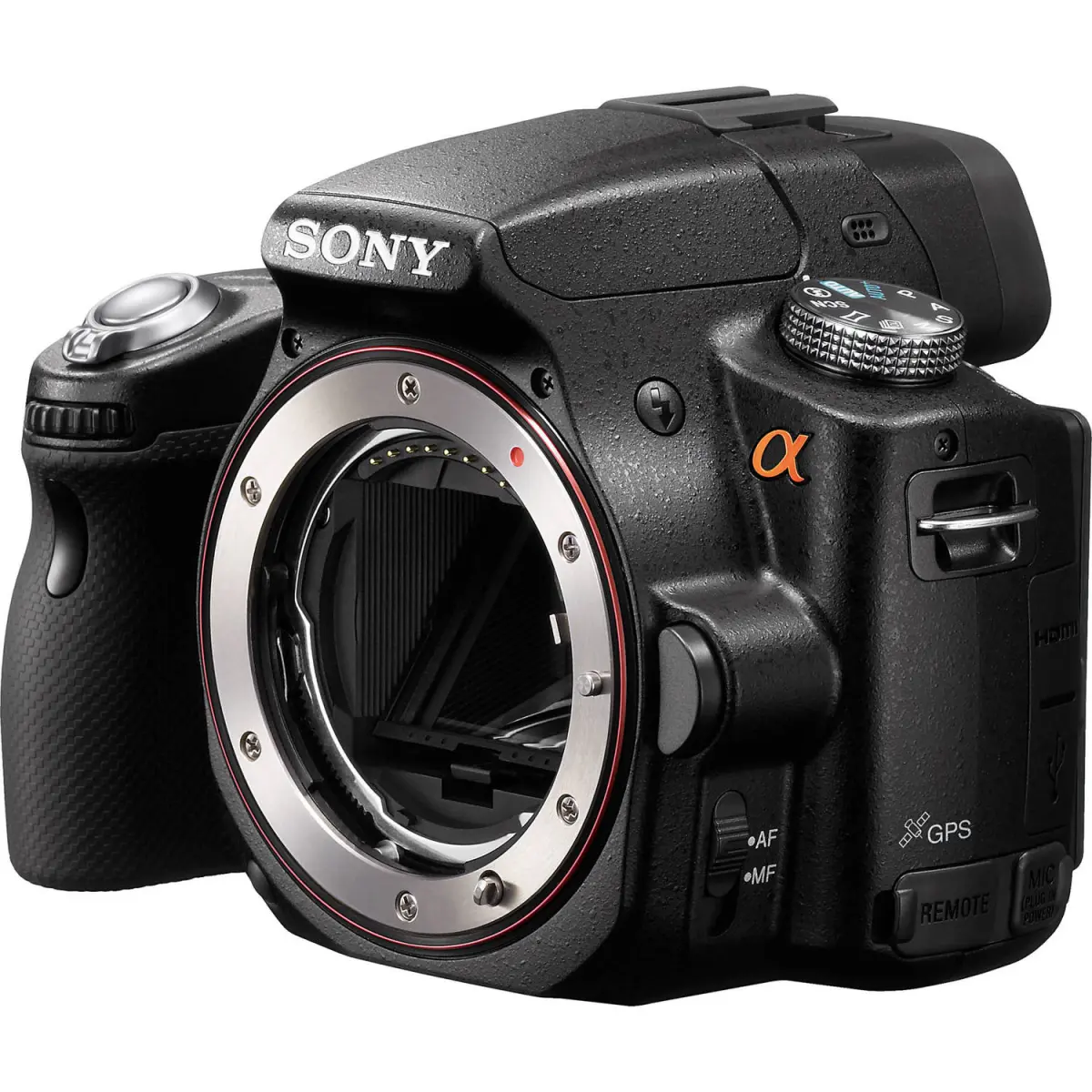Sony Alpha SLT-A55 DSLR Camera alternate view